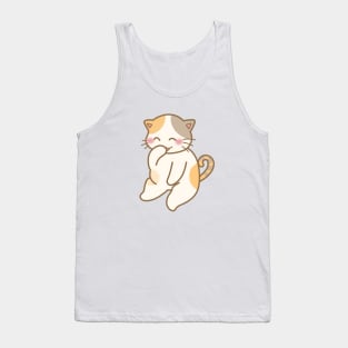 Cute cat smile Tank Top